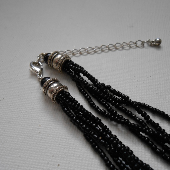 Seed Bead Pendant Necklace - Picture 3 of 6